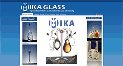 Desktop Screenshot of mikaglass.cz